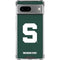 Michigan State University Spartans S Google Pixel 7a Clear Case
